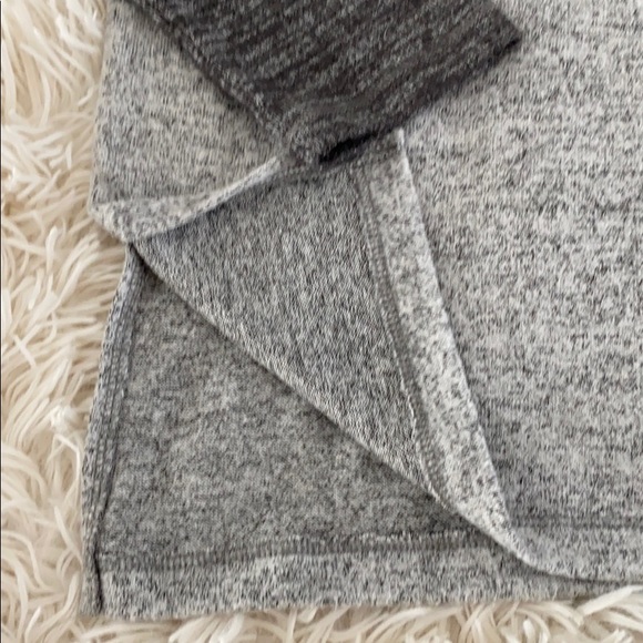 Abercrombie & Fitch Raglan Brushed LS Top 💗 Gray - Picture 7 of 11